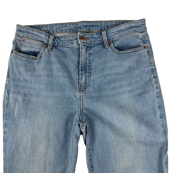 Talbots Flawless Straight Crop Jeans size 10 - Picture 6 of 10